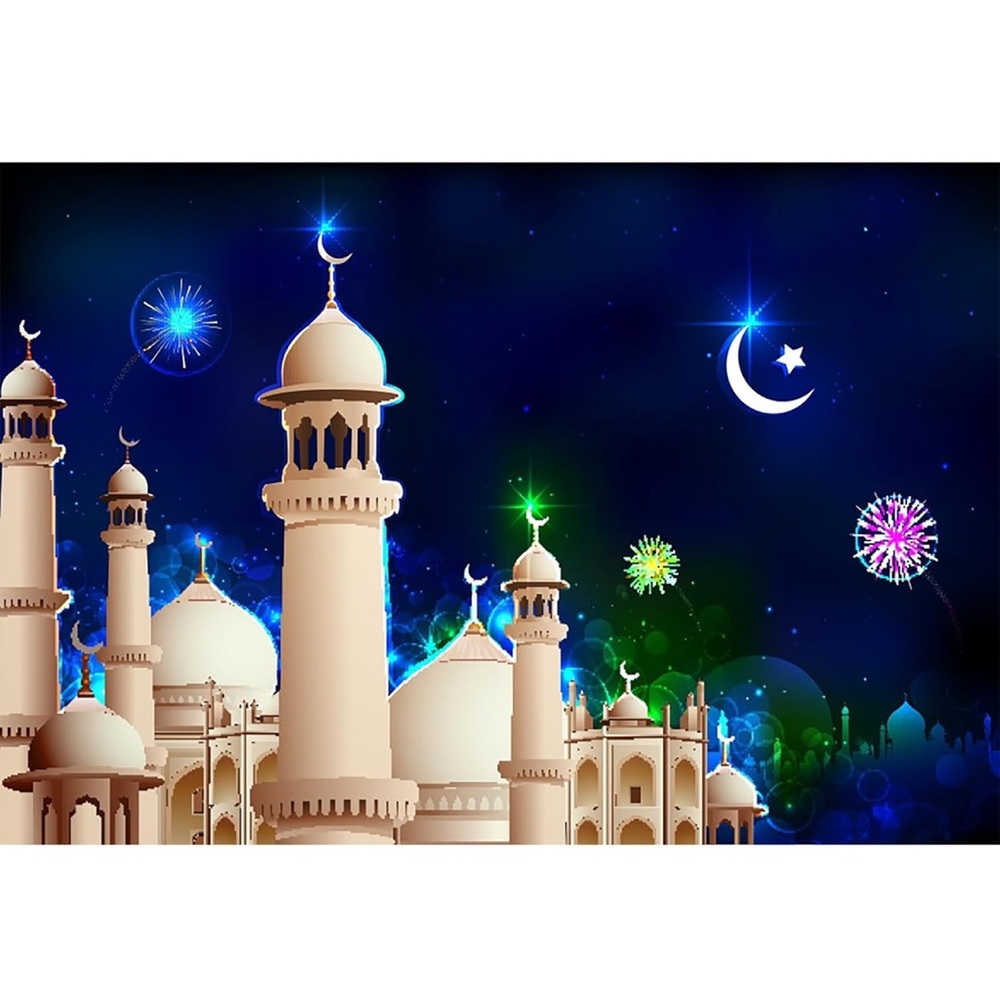 Aladdin Arabian nights vinyl background size 12x8 ft